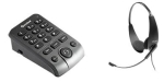 TELEFON ACCUTONE T3 + SŁUCHAWKA NAGŁOWNA TB710