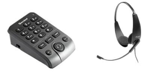 TELEFON ACCUTONE T3 + SŁUCHAWKA NAGŁOWNA TB710