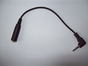 PRZEJŚCIÓWKA gniazdo JACK 3,5 MM / wtyk JACK 2.5 MM