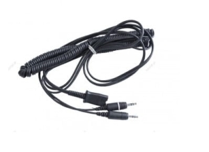 PRZEWÓD POŁĄCZENIOWY QD5 / 2 x 3,5 MM JACK 0.5-2 M