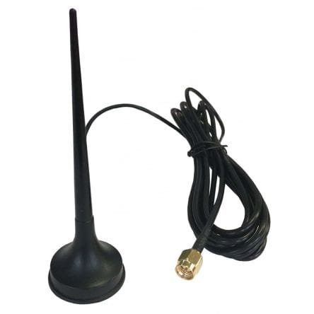Antena GSM do urządzeń wyposażona w zintegrowany przewód 1,5 m zakończonym w złącze SMA (m)