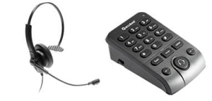 TELEFON ACCUTONE T3 + SŁUCHAWKA NAGŁOWNA WM610 