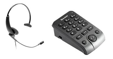 ACCUTONE ZESTAW TELEFON T3 + SŁUCHAWKA NAGŁOWNA TM710